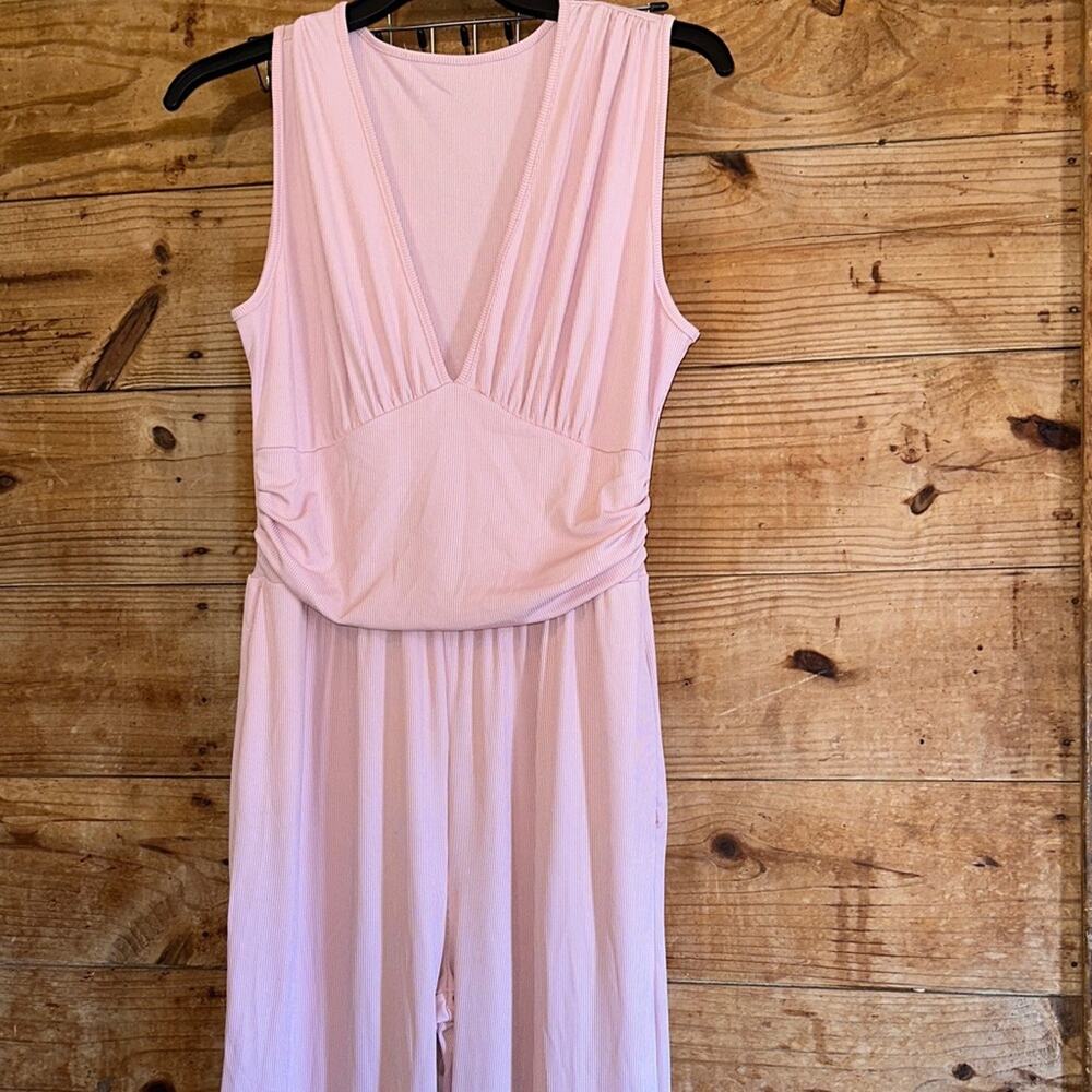 NWT Yozy Pink Sleeveless Jumpsuit